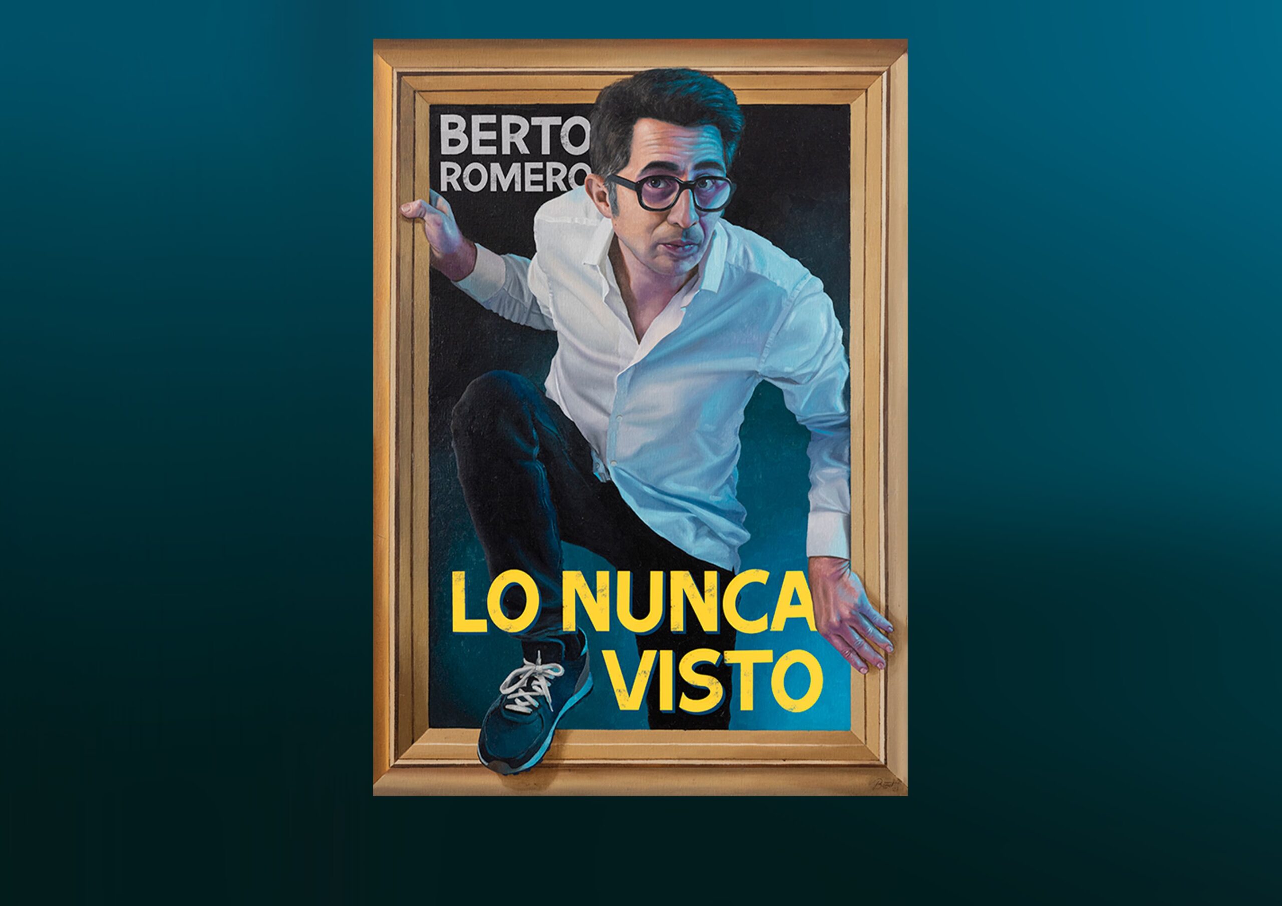 Cartel Promocional de Show Lo Nunca Visto