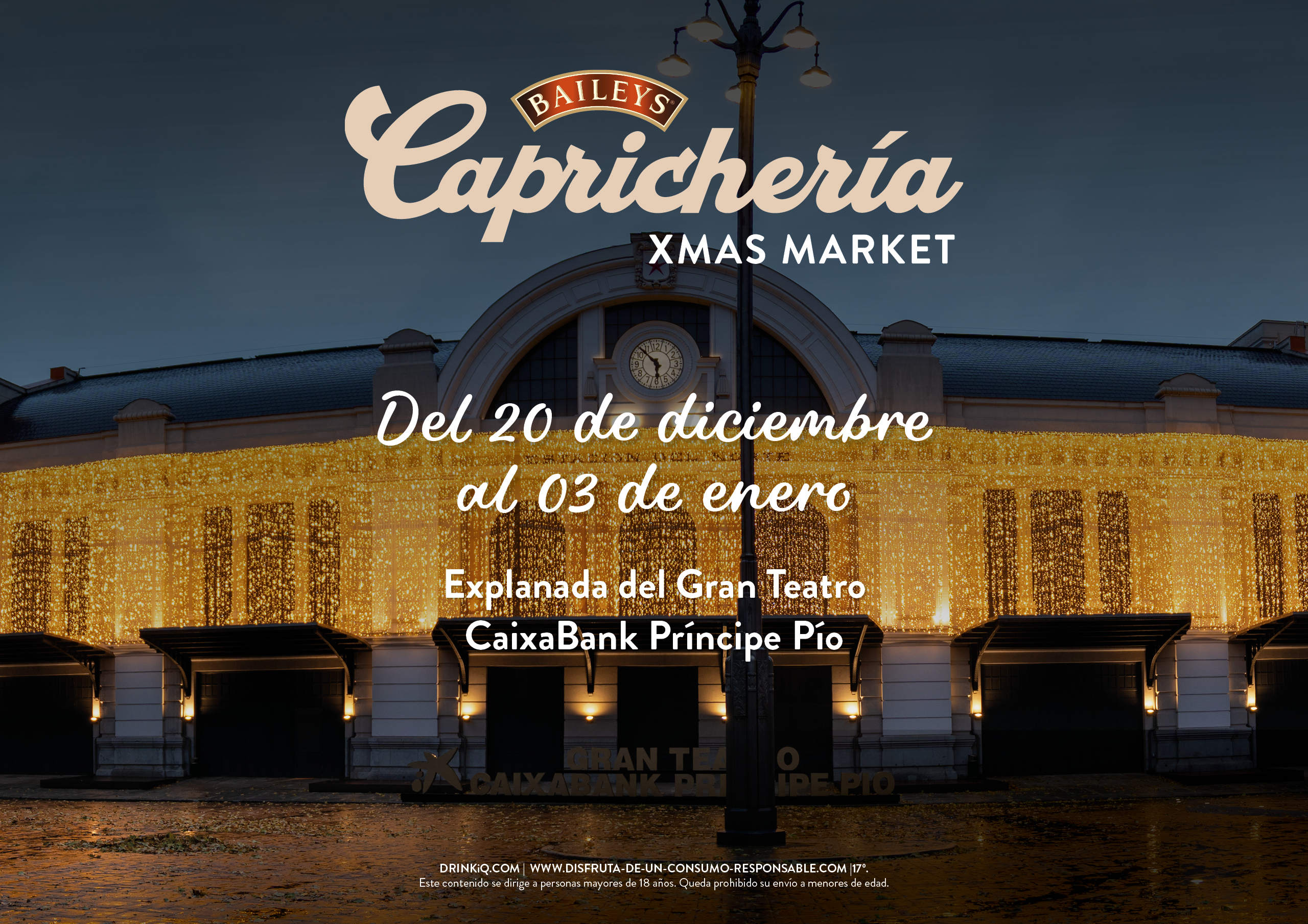 Cartel Promocional La Capricheria