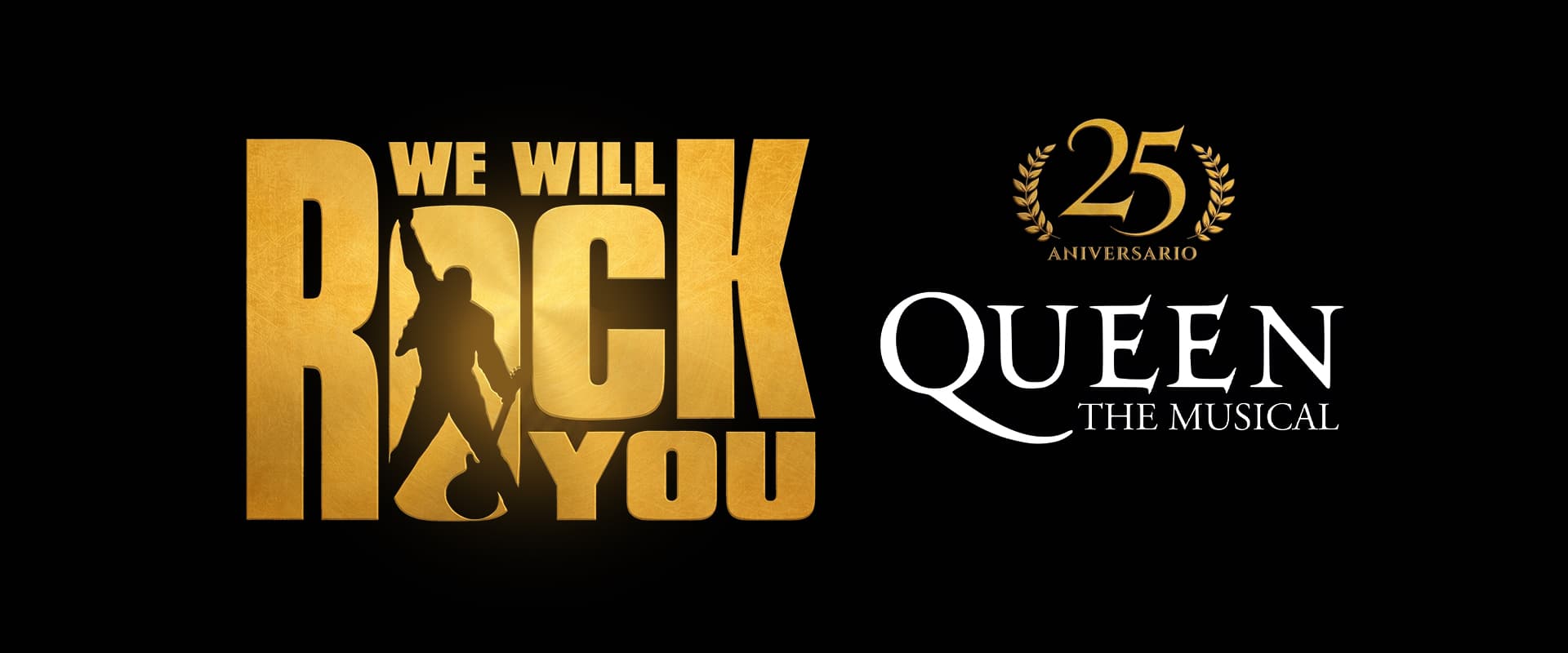 Cartel promocional We Will Rock You Especial 25 anos
